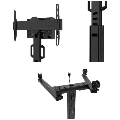 Preview: Neomounts FL50S-825BL1 - Mobiler Bodenständer